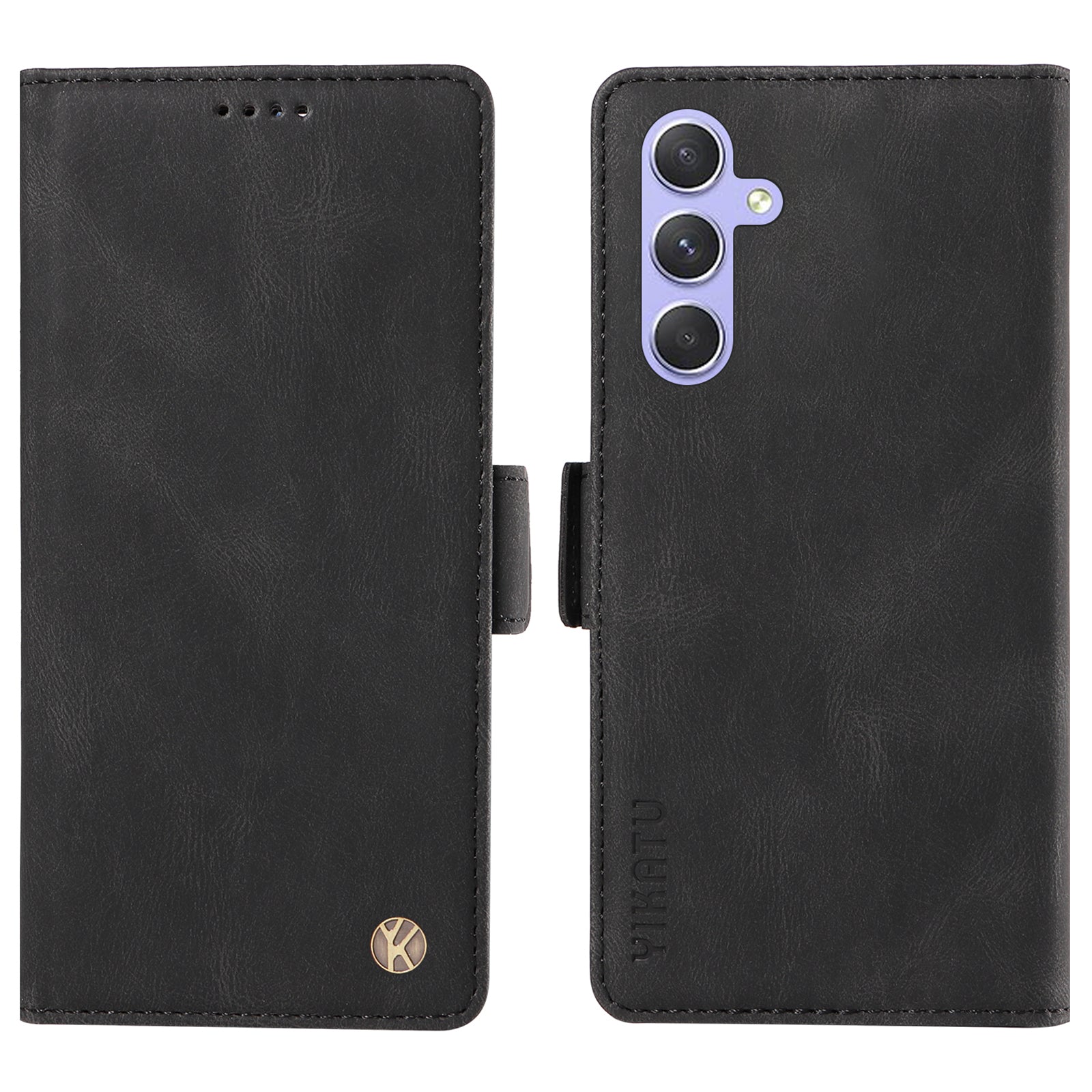YIKATU YK-005 For Samsung Galaxy A54 5G Phone Case PU Leather Skin-touch Wallet Stand Shell Cover YIKATU YK-005 For Samsung Galaxy A54 5G Phone Case PU Leather Skin-touch Wallet Stand Shell Cover